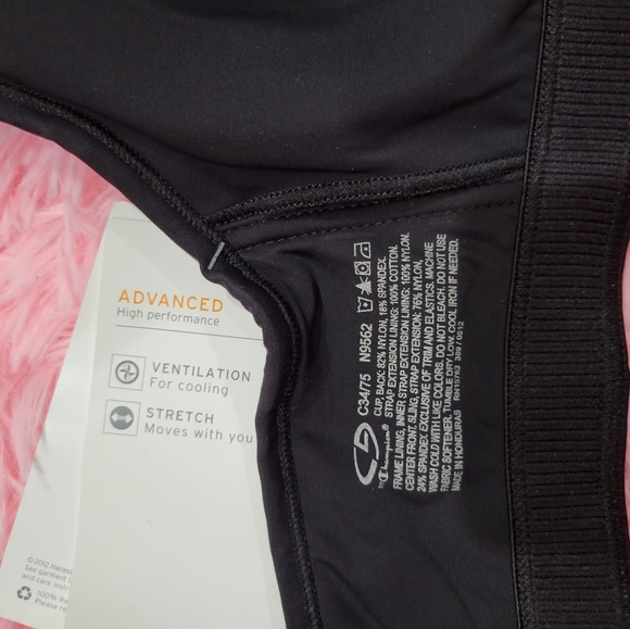 NWT Champion High Performance Bra, Size 34C - Picture 4 of 4